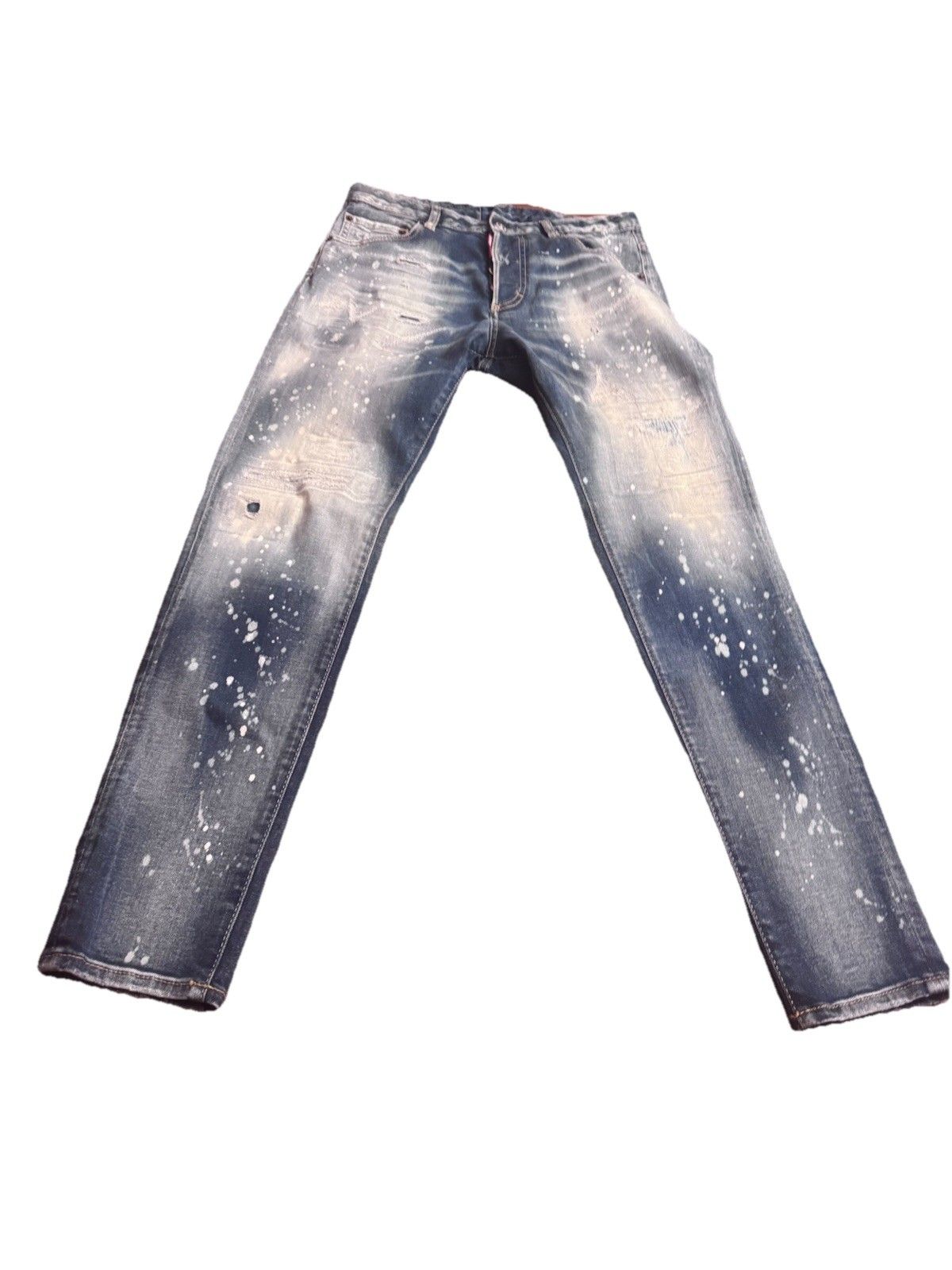 Dsquared2 Eviction Notice Straight Jeans Size 38
